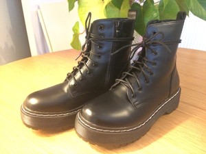 vegan black boots uk