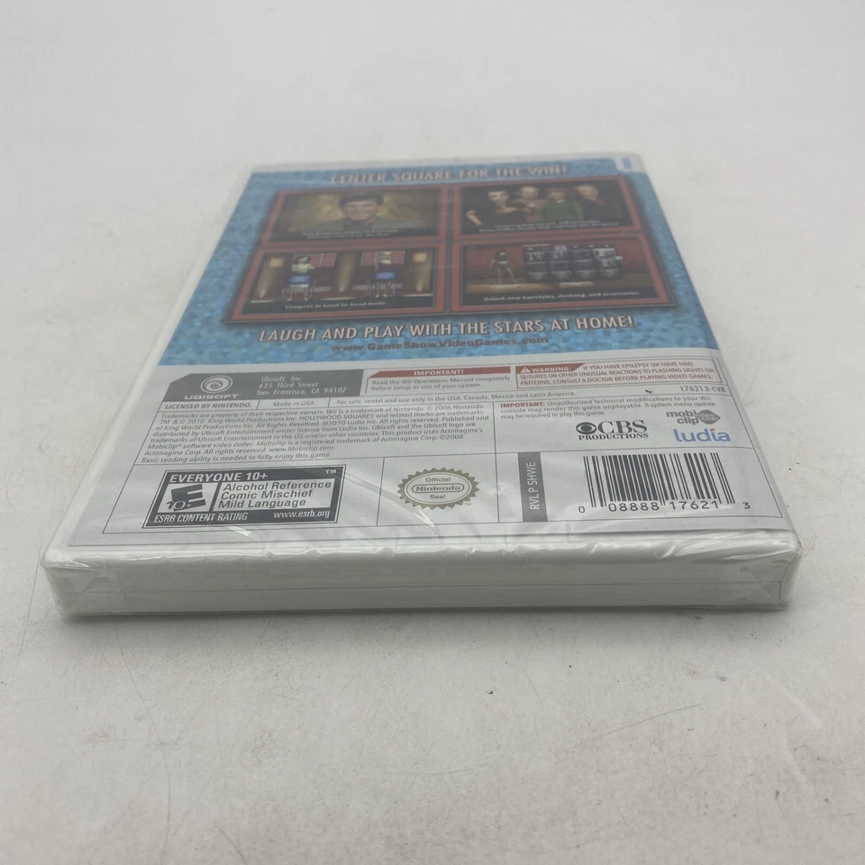 Hollywood Squares (Nintendo Wii, 2010) ** New Sealed - Image 3 of 4