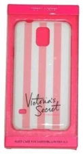 Victorias Secret Iconic Stripe Cell Phone Case Cover Samsung Galaxy S 5 NWT