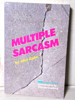 MULTIPLE SARCASM By Alice Kahn & Whoopi Goldberg **Mint Condition**