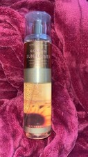 Bath and Body Works GOLDEN SUNFLOWER Fine Fragrance Mist 8 fl oz NEW
