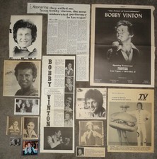 Nice BOBBY VINTON Clippings