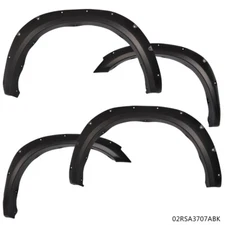 Fit For 10-17 Dodge Ram Rivet Bolt On Factory Fender Flares Cover wheel arches