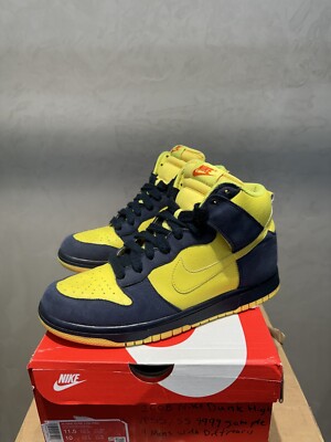 nike dunk high homer simpson