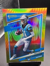 2021 Donruss Press Proof Premium Gold Holo Robby Anderson #222 Carolina Panthers