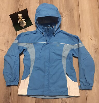 NIKE ACG Blue WINTER JACKET Nylon Shell Ski Coat Sz Women's LARGE