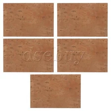 5 Pieces Sax Neck Joint Cork Pads Sheets 2.44 x 1.61 Inch Kit for Alto Soprano