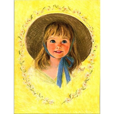 A World of Children by Frances Hook 1970s Retro Kitsch Wall Art Print SH3