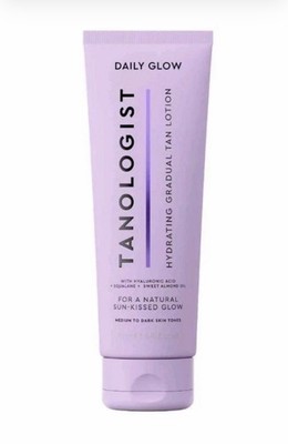 Tanologist Daily Glow Hydrating Gradual Tan Lotion Medium To Dark 8.45 oz - NEW
