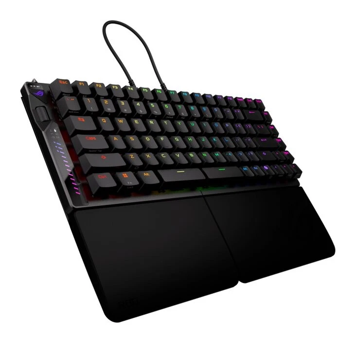 Asus tastiera Gaming ROG Falcata USB Bluetooth LED RGB 75% Nero - Immagine 4 di 4