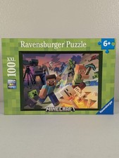 MINECRAFT 100 XXL Premium Puzzle (19" x 14") #13 333 8 (2022, 6+, Ravensburger)