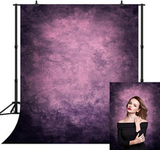 5X7FT Retro Abstract Purple Portrait Backdrop for Photography - Newborn Baby Chi