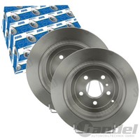 2X Jurid Bremsscheiben Hinten 330Mm Voll Passend FÜR MERCEDES-BENZ M-KLASSE