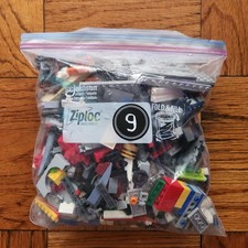 Bulk Lego Bricks Lot Mixed 2 lbs. 2 oz. Genuine Lego Bricks Pieces Lego Parts 9