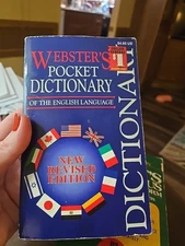 Webster Pocket Dictionary Of The English Language