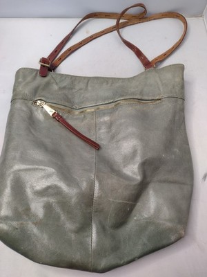 Hobo International Lennon Leather Tote Bag Shoulder Distressed Purse R
