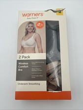 Warners Medium 2 Pack Wireless Comfort Bra