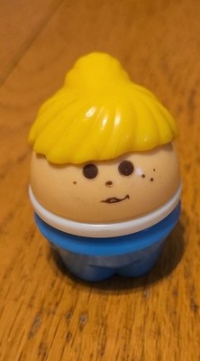 Little Tikes Toddle Tots blonde girl yellow ponytail freckles chunky person