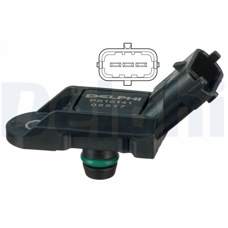 Delphi Sensor, Ladedruck Ps10141 Für Gm Ford Opel Abarth Nissan Renault Suzuki Smart - Bild 3