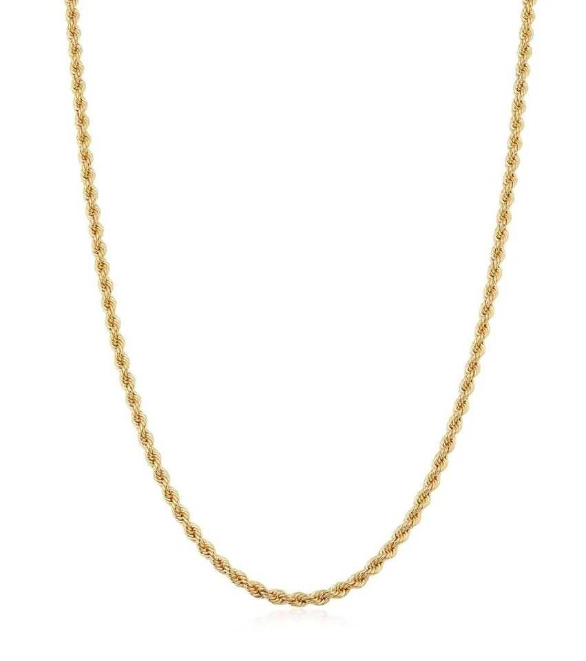14kGold Filled 2.1 mm Rope Chain Necklace - Image 2 of 4