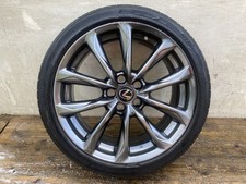 Lexus RC 300 H Single Alloy Wheel 19 Inch 9J 2014-2024 Grey Silver