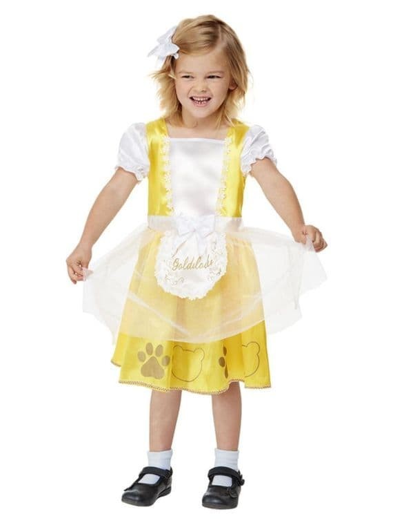 Fairytale Goldilocks Toddler Costume Childs Fancy Dress Outfit