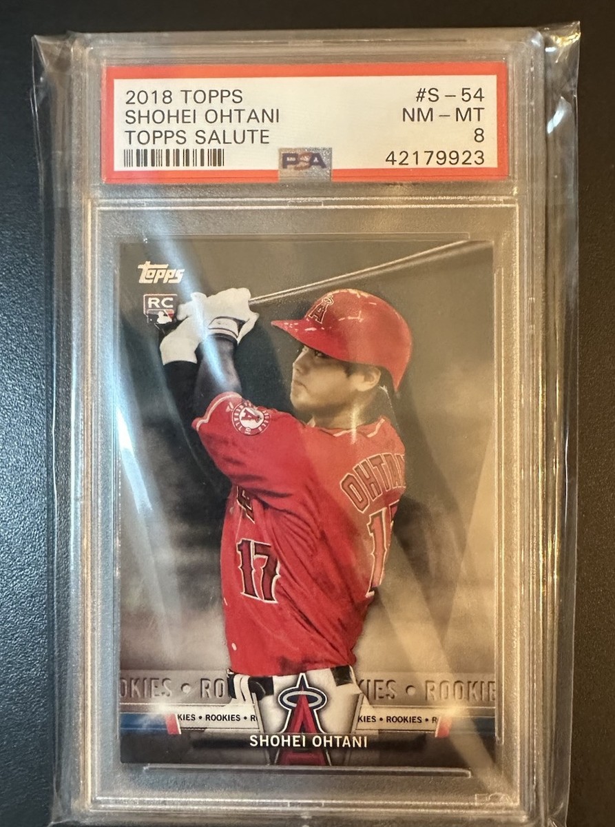 2018 Topps Salute Series 2 Rookies #S-54 Shohei Ohtani (RC 2018 Topps Salute Series 2 Rookies #S-54 Shohei Ohtani (RC