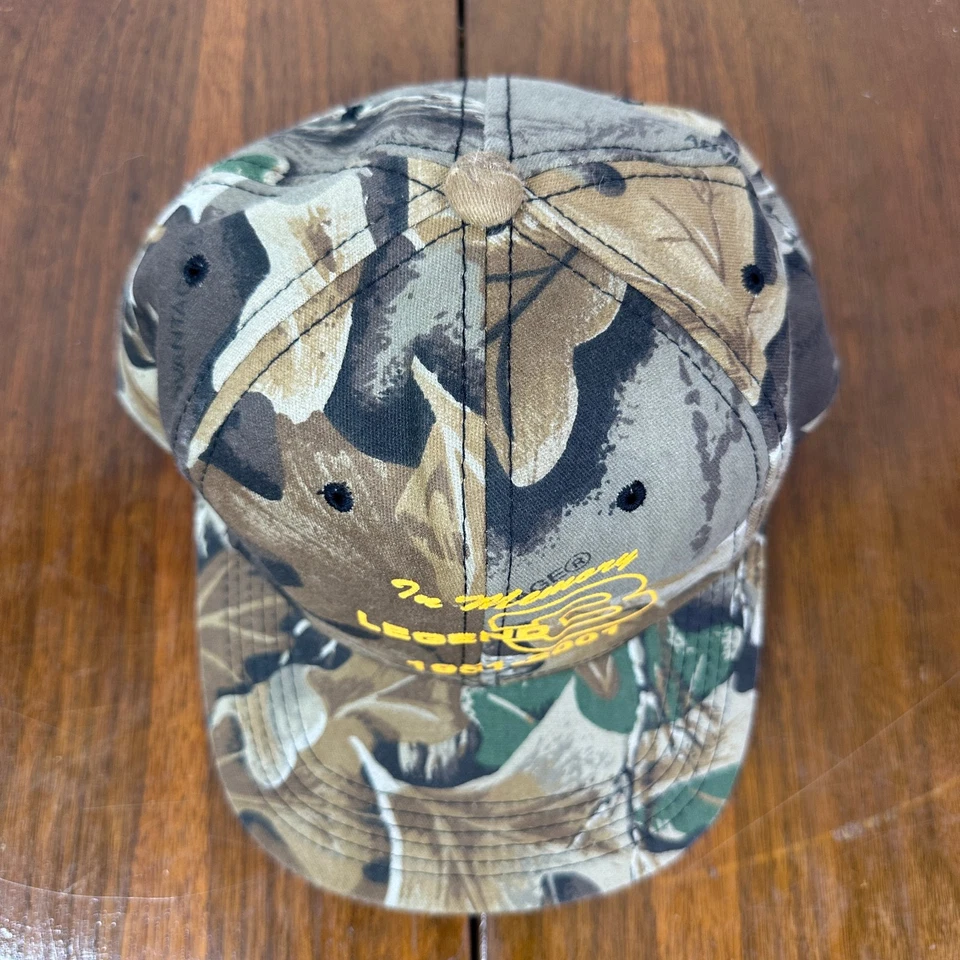 De colección Dale Earnhardt Legend Nascar Snapback Sombrero Realtree Camuflaje De Colección Y2k Foto 3 de 4
