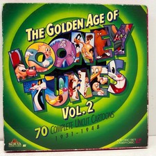 Golden Age of Looney Tunes Vol 2 LaserDisc 5 Disc Set 70 Cartoons 1931 to 1948