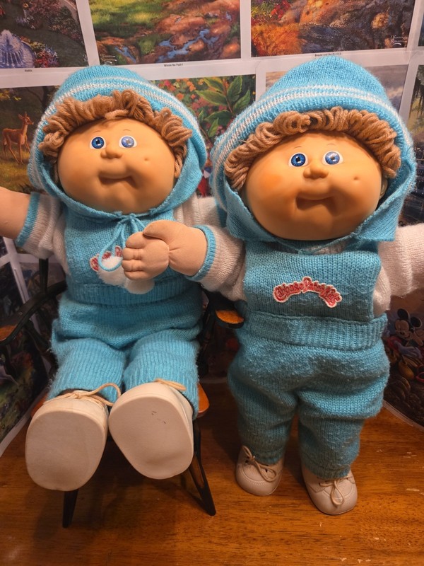 Vintage Limited Edition Cabbage Patch Kid Twin Boys 1983 Rare