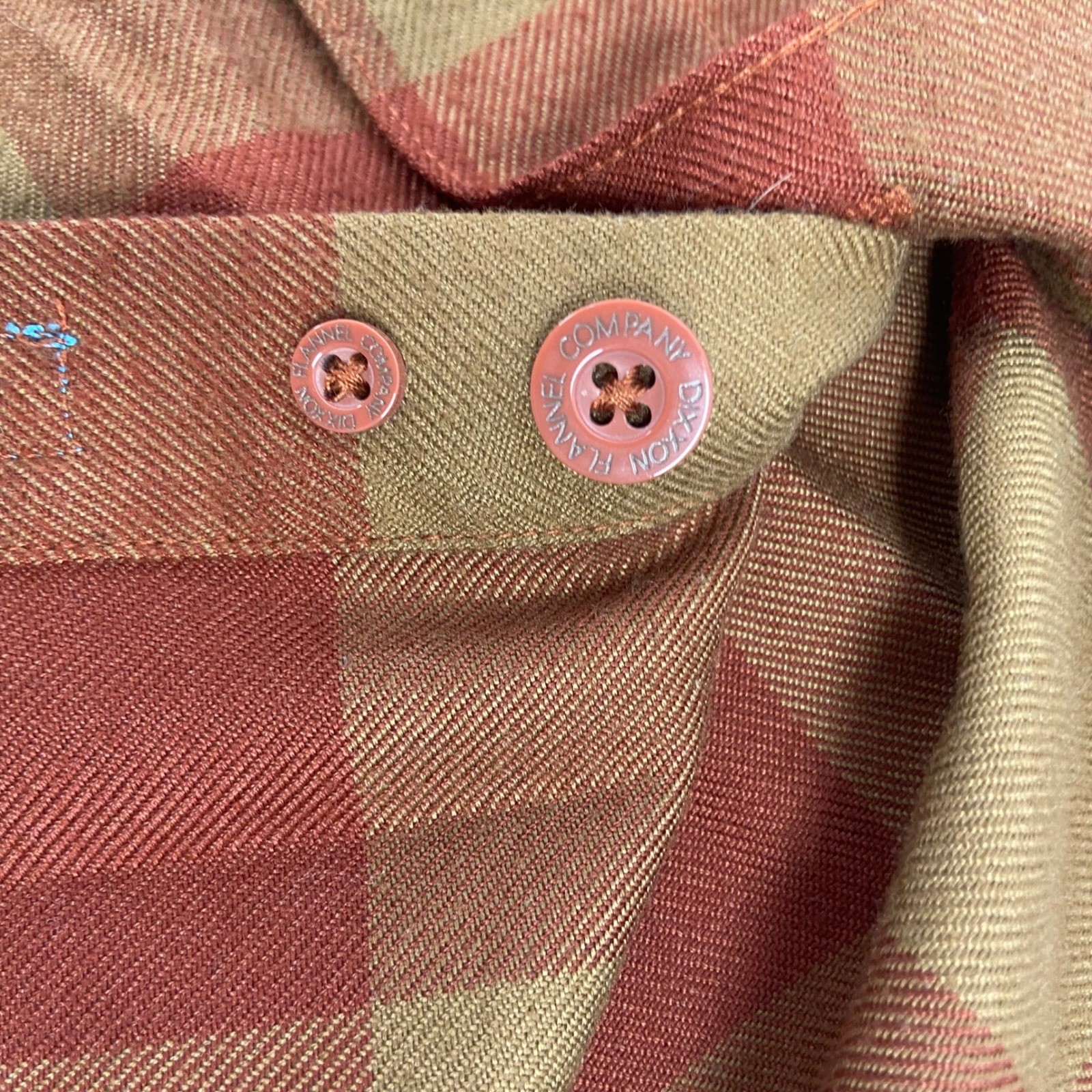Dixxon Flannel Company 2XT Mens Plaid Button Up Shirt Rust Brown Casual image 8