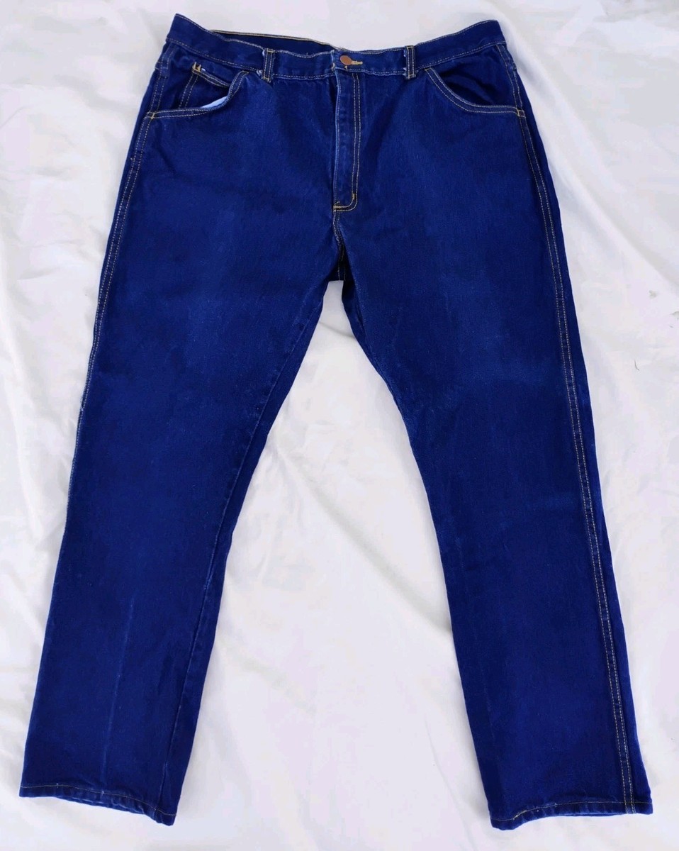 Vtg 70s Sedgefield Blue Bell Jeans Made in USA 100% Cotton Dark