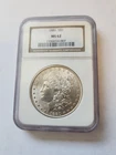 1881 S Morgan Silver Dollar NGC MS62