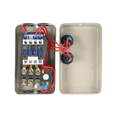 3 Phase Electrical Switch Box 380V 2.2KW 3HP Magnetic Electric Motor Starter