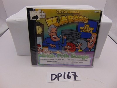 The Singing Machine Karaoke CD CD+G New Sealed Irish Folk Songs Danny Boy