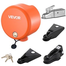 Vevor Trailer Lock Fits 1-78 2 2-516 In Straighttongueballcouplers
