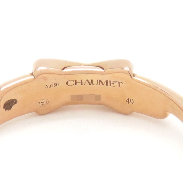 CHAUMET Ring ring Jeu de Lien diamond ring 18K Pink Gold diamond  Pink gol