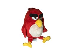 Angry Birds Movie Red Bird Plush Stuffed Toy Embroidered 7.5 Inch 2016