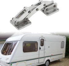 Hidden Door Hinges Aluminum Hidden Scissor Hinge Adjustable Mounting Drawer Scis