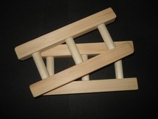 Speedster Scoot-A-Long Type Fire Truck 6.5" Ladder Set of 2 pine