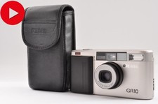 LCD Perfect US Duty Paid Ricoh GR10 Silver 35mm Film Camera JAPAN L234