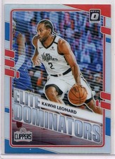 Kawhi Leonard 2020-21 Panini Donruss Optic Basketball Elite Dominators Holo