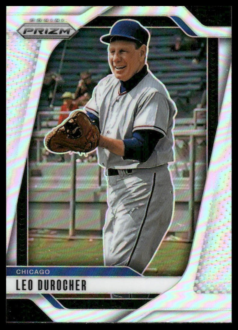 Leo Durocher 2025 Panini Prizm #201 Silver Prizms Chicago Cubs