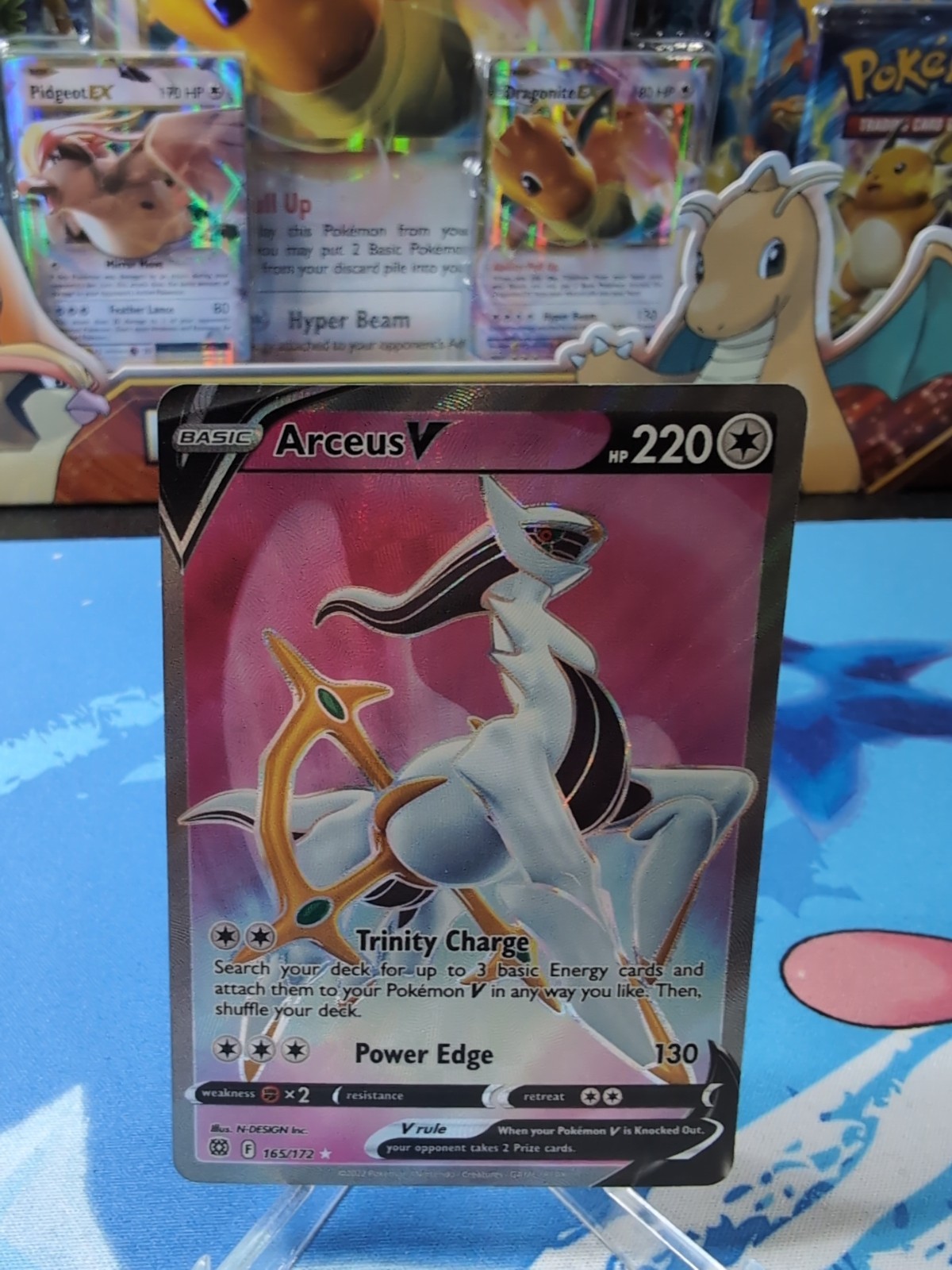 how much is a arceus v pokemon card worth Pokemon Trading Card Game Sword & Shield Promo Arceus V SWSH306