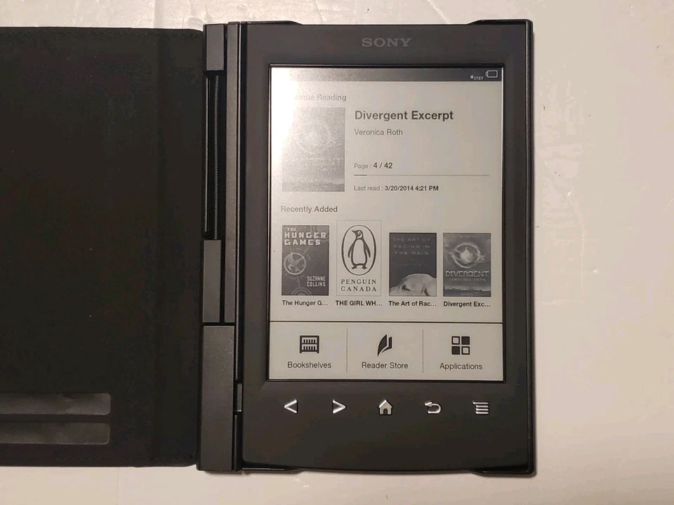 Sony ebook reader PRS-T2 - Black TESTED  - Image 3 of 4