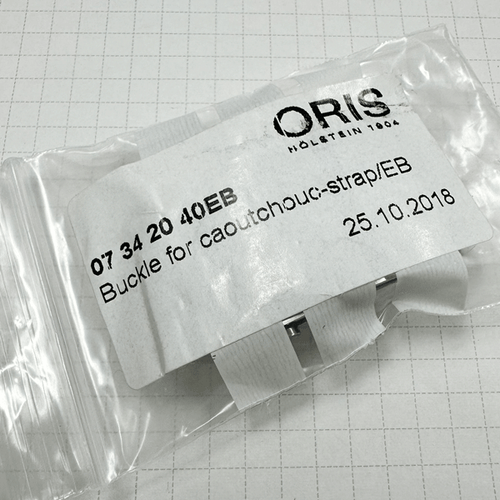Oris Genuine Clasp Aquis Date 07 34 20 40EB Men Watch Bracelet Parts SS 43mm - Picture 6 of 6