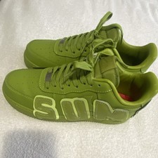 Nike Air Force 1 Mens Low Top Green Lace-Up S...