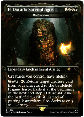 El Dorado Sarcophagus - 2218 - Uncharted Secret Lair Drop Magic MTG NM/M SLD