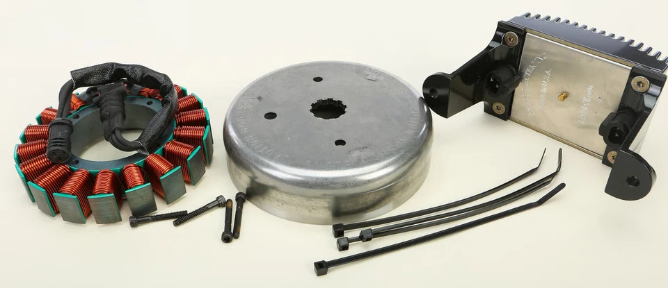 KIT ALTERNADOR ELÉCTRICO CICLO (CE-84T-06) Sistema de carga trifásico 49-8421 Foto 3 de 4