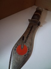 Rot Punkt Wurfmesser (Red Point Throwing Knife) Solingen A Winger Jr.